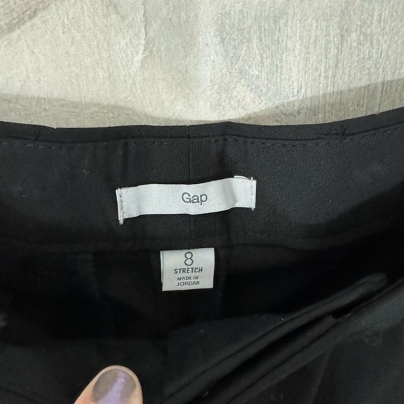 GAP Downtown Bermuda 10” Shorts Black NWT size 8 - Picture 5 of 7